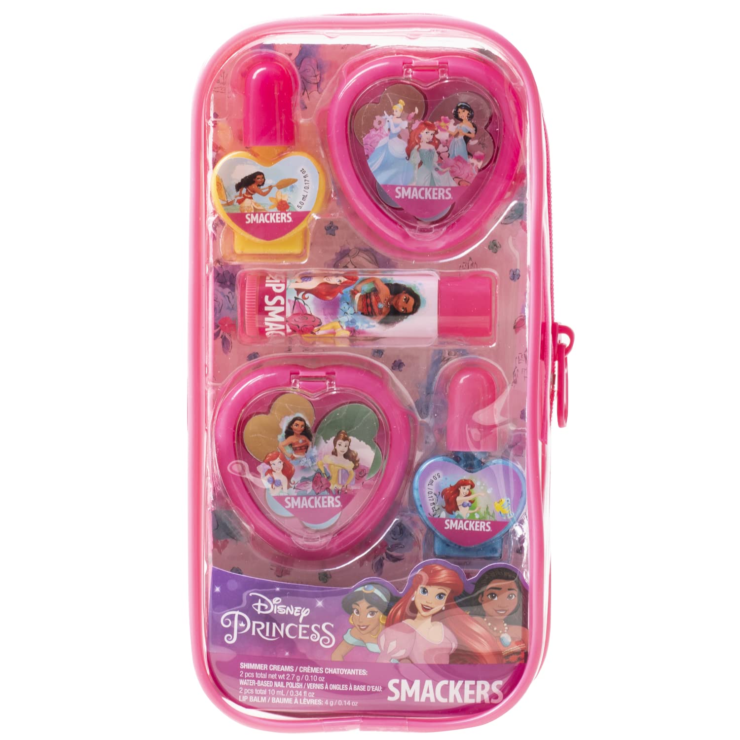 Set De Maquillaje Lip Smacker Disney Princess Con Bolsa Para Niñas - Venta Internacional.