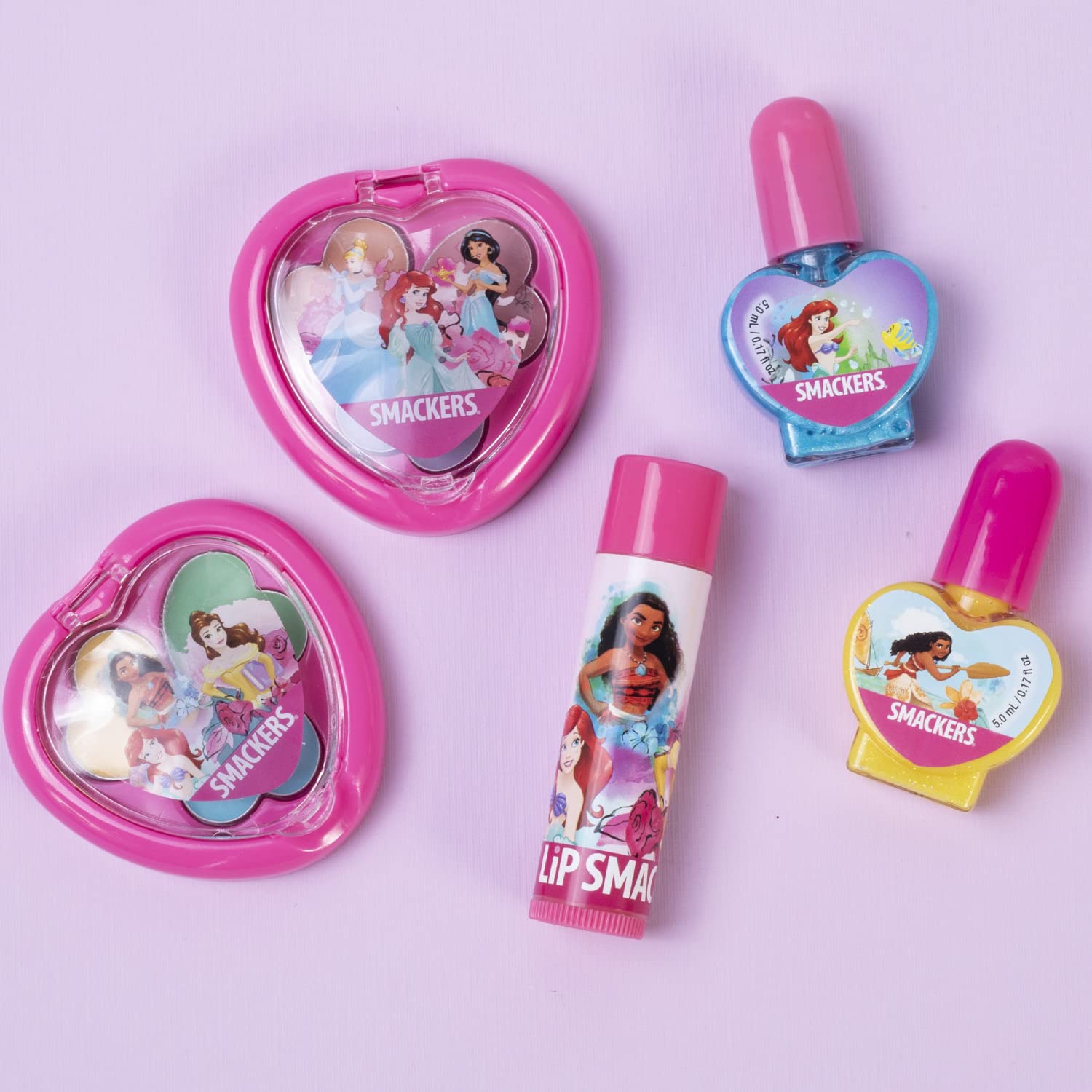 Foto 5 pulgar | Set De Maquillaje Lip Smacker Disney Princess Con Bolsa Para Niñas - Venta Internacional.
