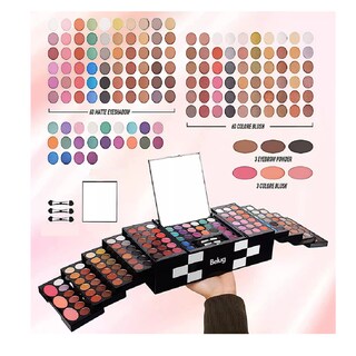 Foto 3 | 142 Colores De Sombra De Ojos Paleta Paleta De Maquillaje Belug Multicolor