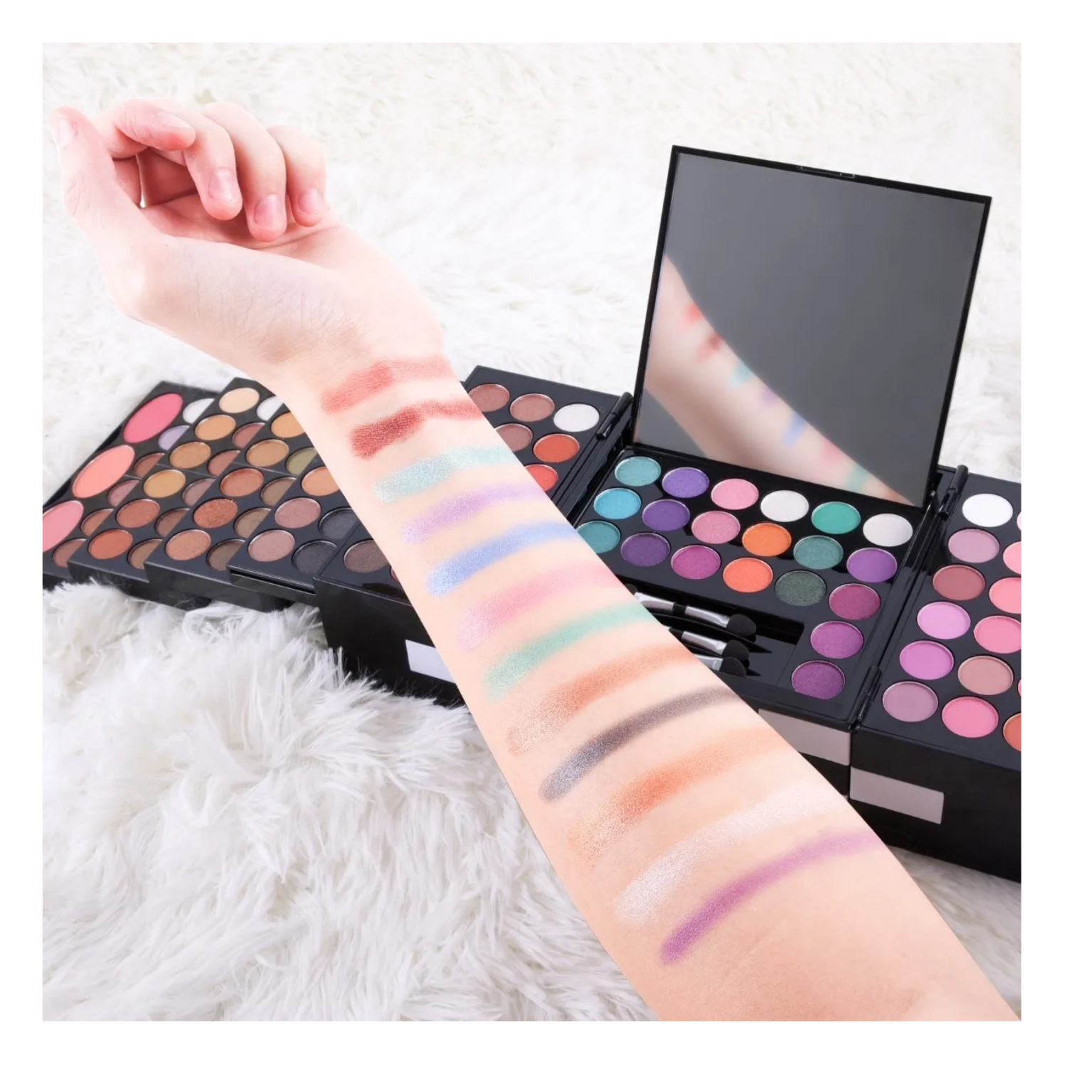 Foto 5 pulgar | 142 Colores De Sombra De Ojos Paleta Paleta De Maquillaje Belug Multicolor