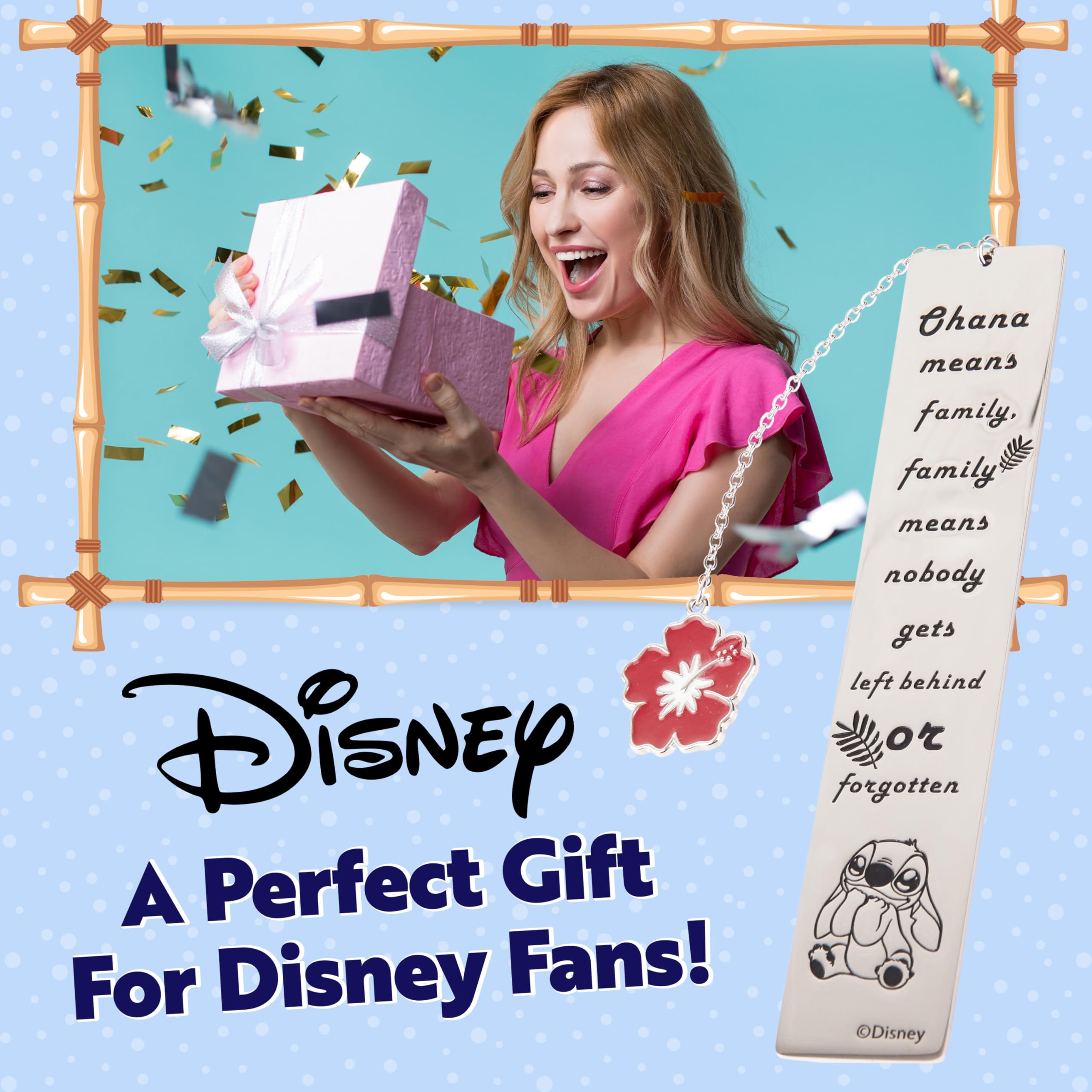 Foto 4 pulgar | Marcadores Metálicos Con Cita Inspiradora De Disney Y Dijes Plateados - Venta Internacional.
