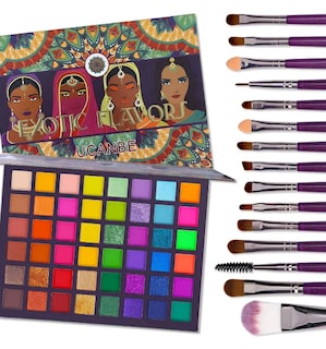 Foto 1 | Maquillaje Xtellar Kit Paleta De Sombras Originales Con 15 Pinceles