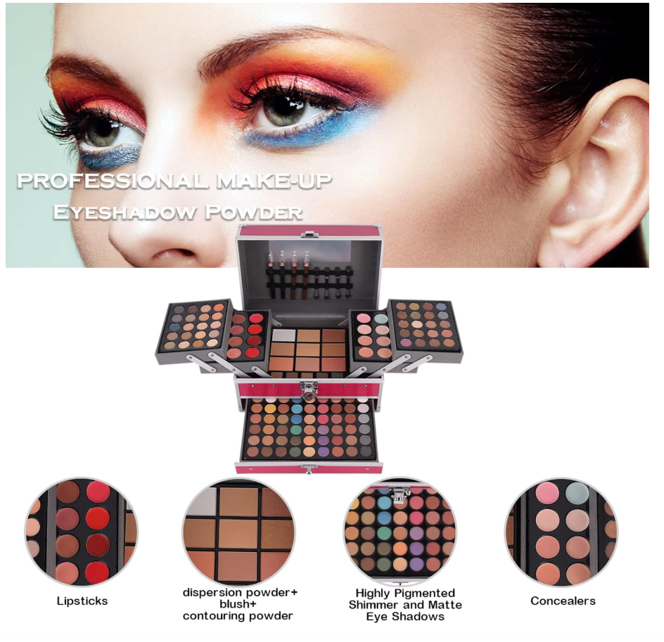 Foto 3 pulgar | Kit de Maquillaje Xtellar Estuche Profesional