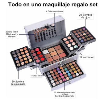 Foto 3 | Kit de Maquillaje Xtellar Estuche Profesional