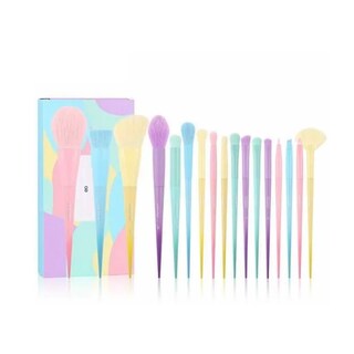 Foto 1 | Juego De 17 Brochas De Maquillaje Brochas Sintéticas Eo Safe Imports Esi-19041 Multicolor