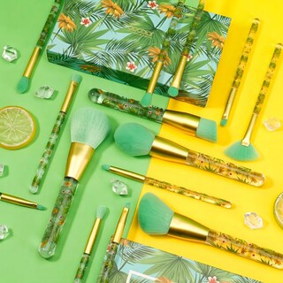 Foto 2 | Set De 14 Brochas De Maquillaje Eo Safe Imports Esi-19040 Verde