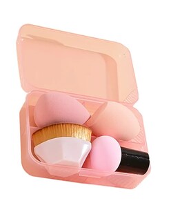 Foto 2 | Kit De Aplicadores De Maquillaje 4 Piezas + Gratis Termo Güish De Regalo
