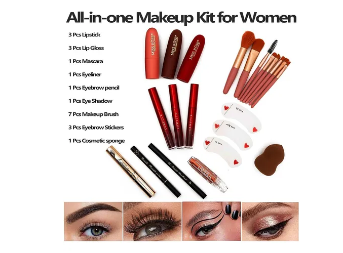 Foto 5 | 187 Xtellar Colores Paleta De Maquillaje Profesional Kit Combinado