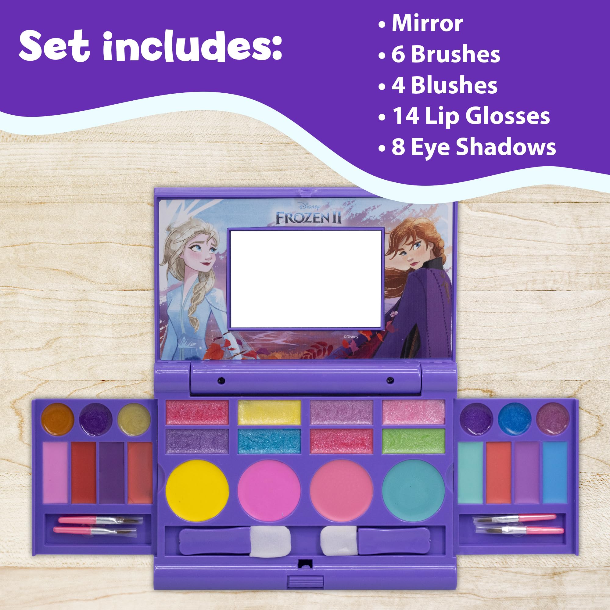 Foto 4 pulgar | Set Cosmético Compacto Townley Girl Disney Frozen Elsa Anna - Venta Internacional.