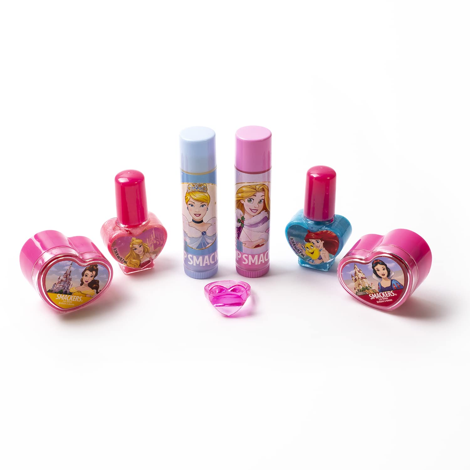 Foto 4 pulgar | Bolso Lip Smacker Disney Princess Con Bálsamo Labial Y Esmalte De Uñas - Venta Internacional.