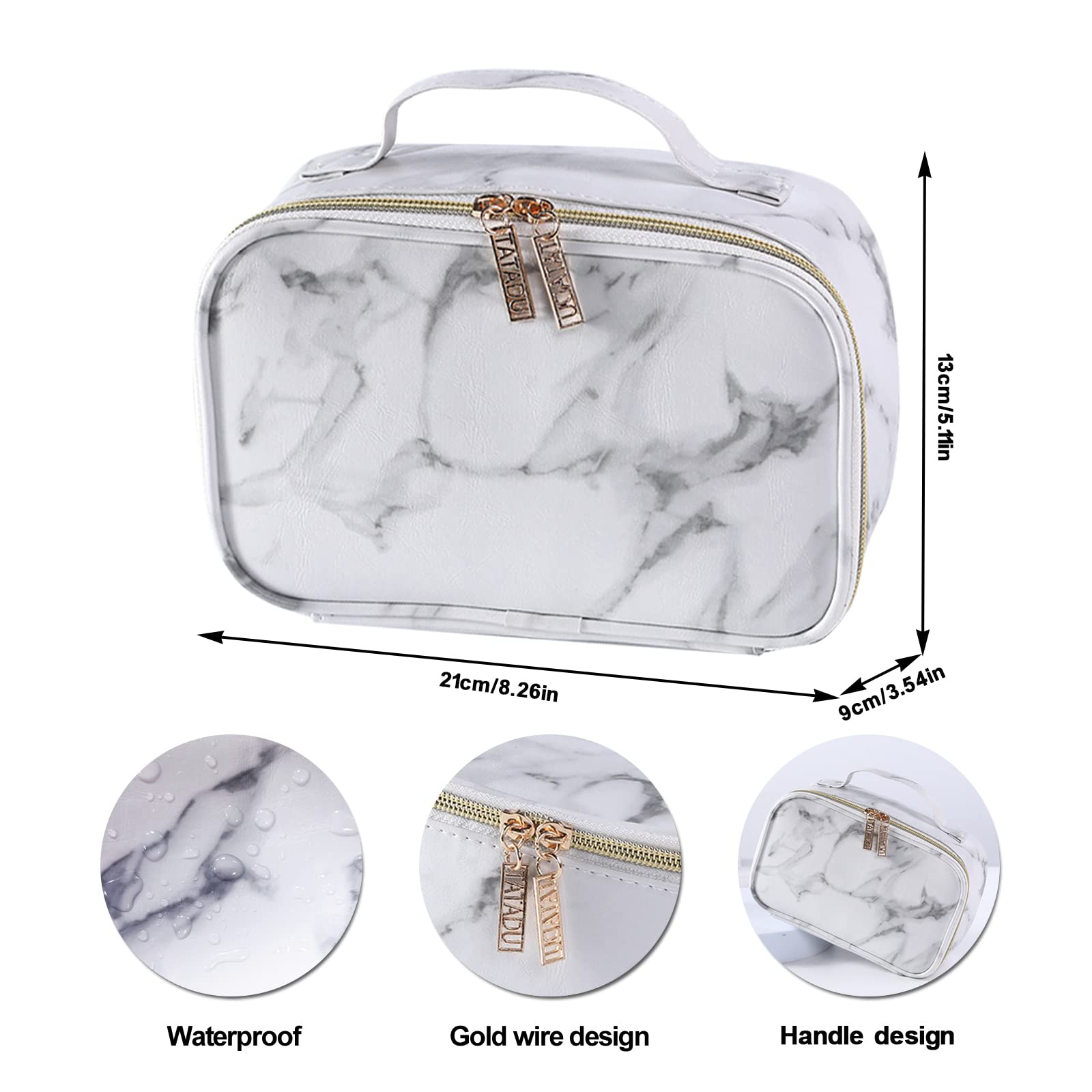 Foto 7 | Kit De Maquillaje Miss Rose M Todo En Uno Para Mujer Con Bolsa De Cosméticos - Venta Internacional.