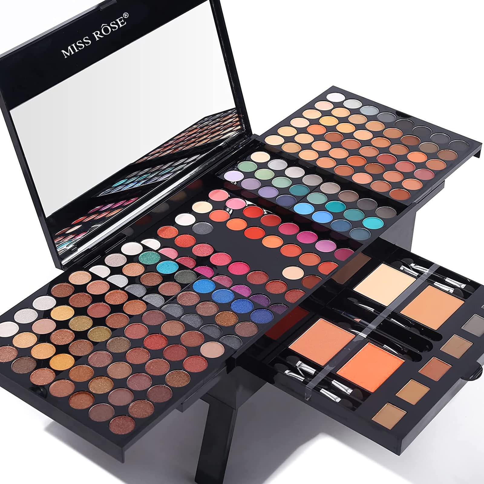 Foto 1 | Set De Maquillaje Miss Rose 190 Colores Con Sombra De Ojos, Colorete Y Más - Venta Internacional.