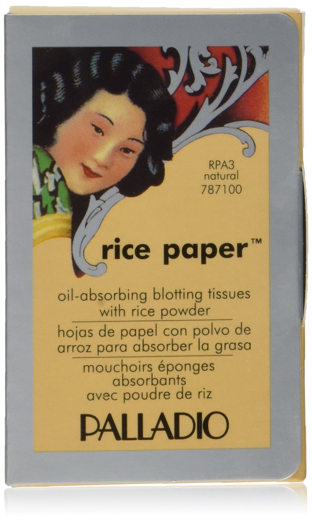 Foto 2 pulgar | Papel Facial Tissue Palladio Rice Para Piel Grasa, 40 Hojas - Venta Internacional.
