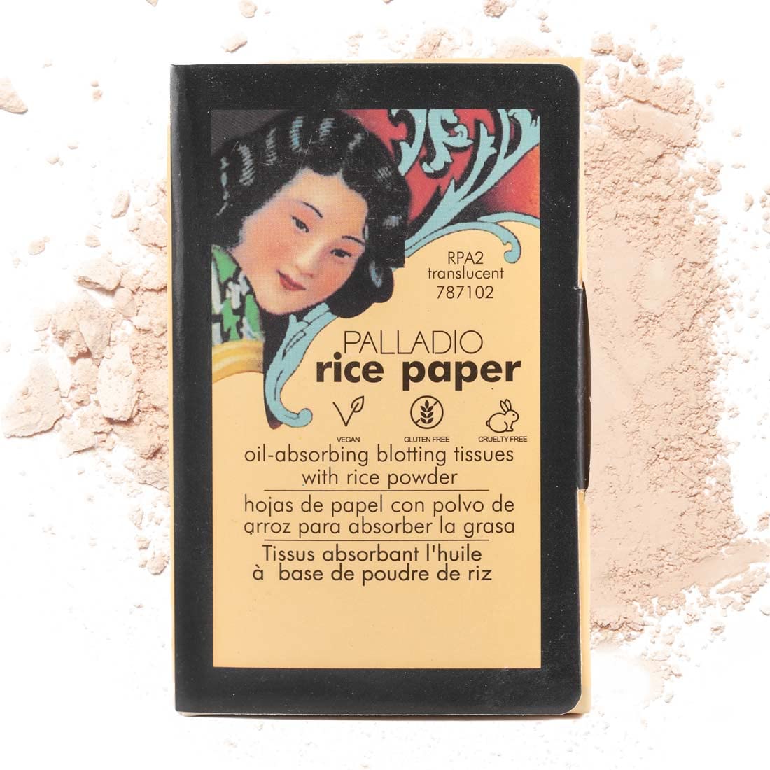 Papel Facial Tissue Palladio Rice Para Piel Grasa  40 Hojas - Venta Internacional.