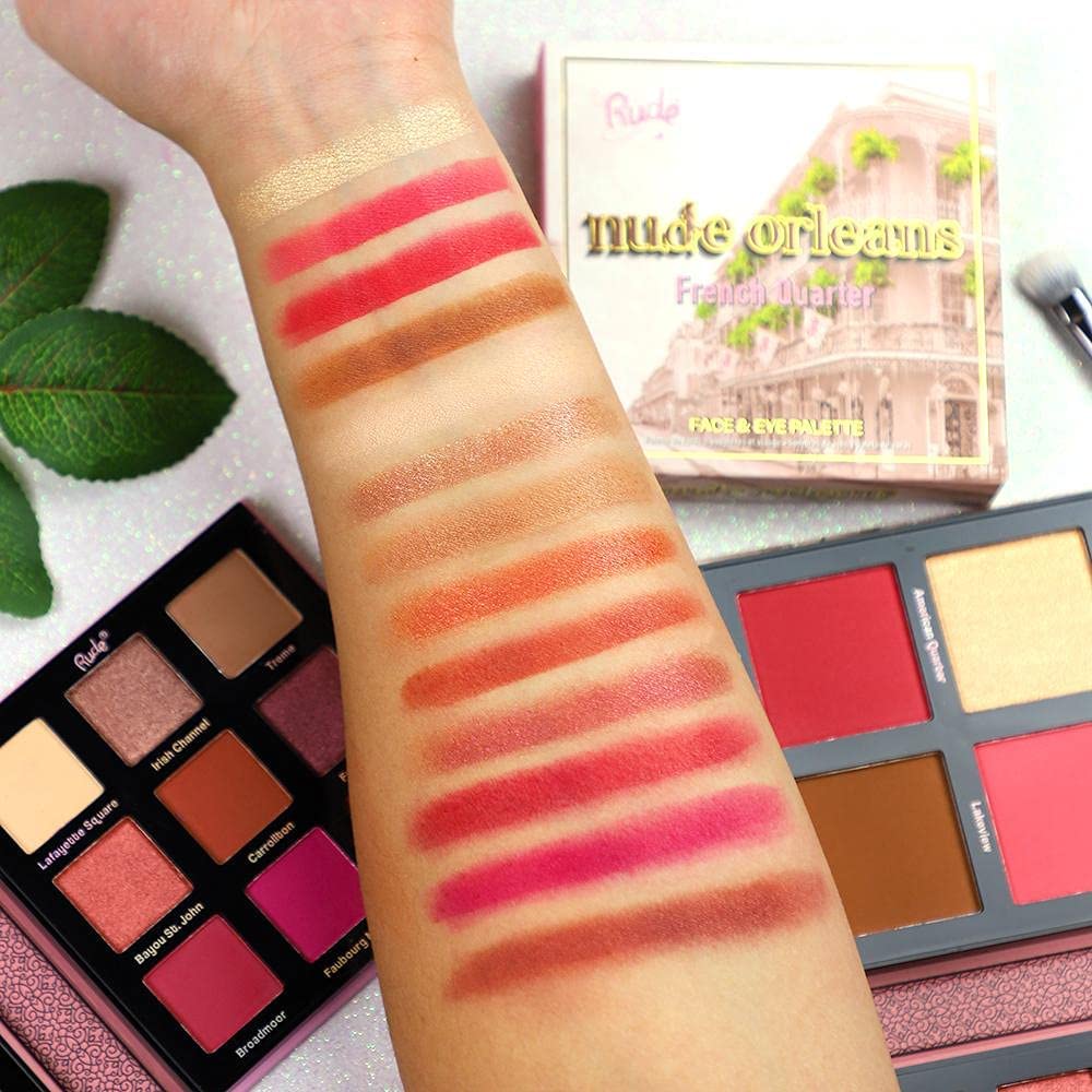 Foto 4 pulgar | Palette Rude Cosmetics Nude Orleans Para Ojos Y Rostro  26 Ml  Para Mujer - Venta Internacional.