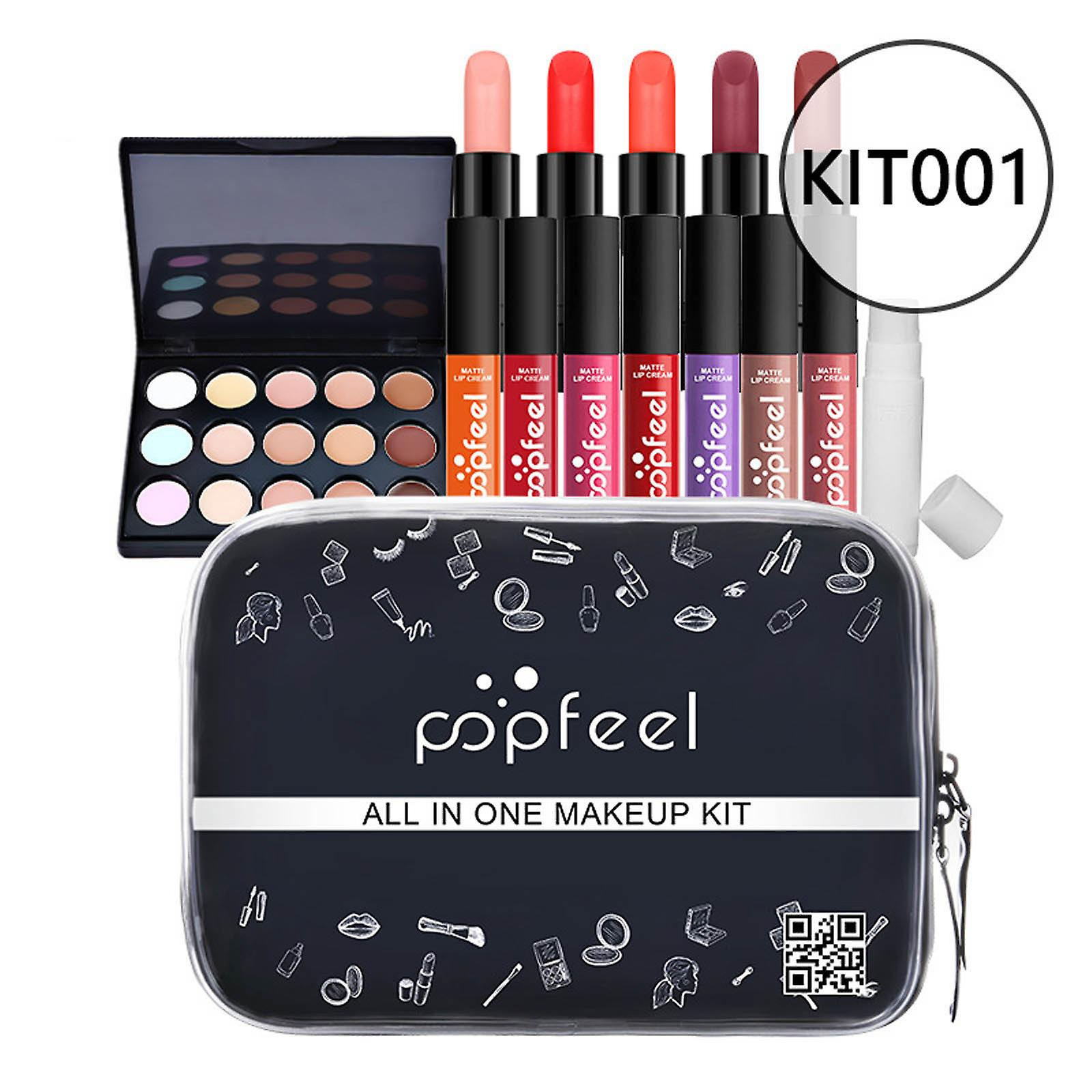 Foto 2 | Set De Inicio De Cosméticos Huoguo All-in-one Girl  14 Piezas Con Bolsa - Venta Internacional.