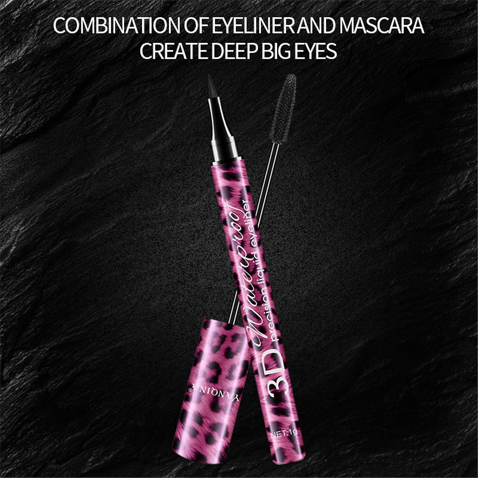Foto 6 pulgar | Set Combinado De Delineador De Ojos Y Rímel  Maquillaje Impermeable Que No Se Decolora - Venta Internacional.