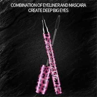 Foto 5 | Set Combinado De Delineador De Ojos Y Rímel Maquillaje Impermeable Que No Se Decolora - Venta Internacional.