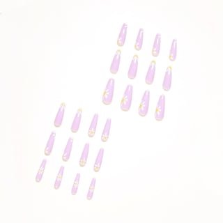 Foto 3 | Prensas De Uñas Postizas Extra Largas Y Coloridas 24 Piezas - Huoguo - Venta Internacional.
