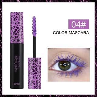 Foto 2 | Máscara Huoguo Color: Azul Morado Rizado De Larga Duración - Venta Internacional.