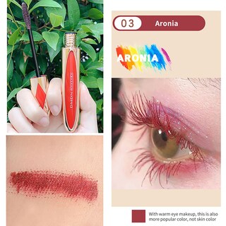 Foto 2 | Máscara Huoguo Impermeable Larga Y Rizada De Color Para Maquillaje De Ojos - Venta Internacional.