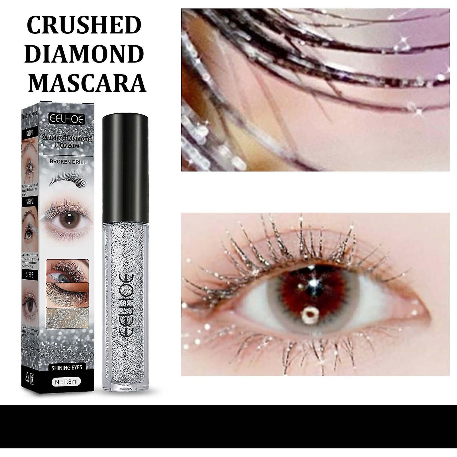 Foto 2 | Máscara Con Purpurina Huoguo Shiny Diamond  Resistente Al Agua  8 Ml - Venta Internacional.