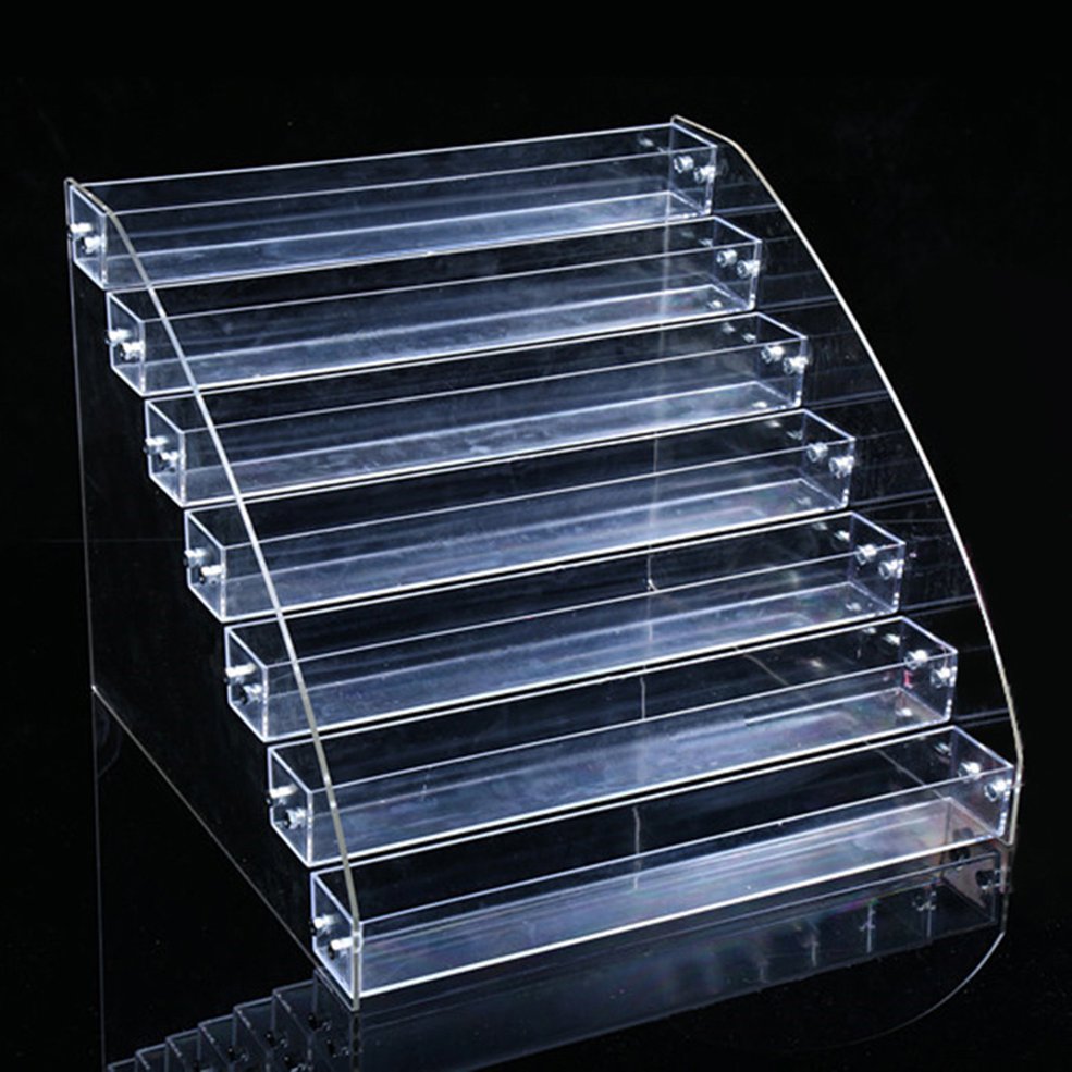 Expositor De Esmalte De Uñas Acrílico Multicapa Transparente - Venta Internacional.