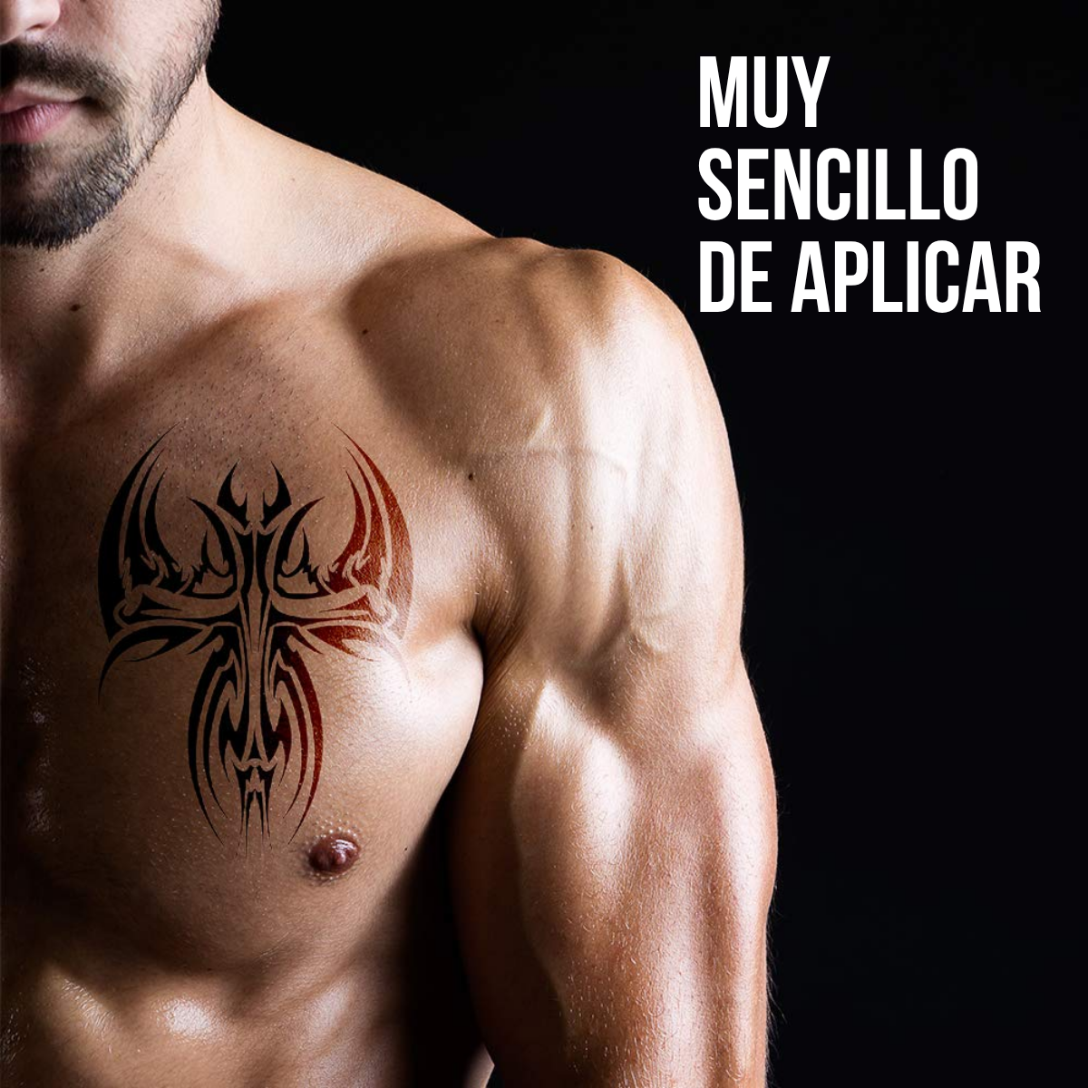 Foto 7 pulgar | 8 Plantillas Tatuajes Temporales Tatoo Impermeable Grandes