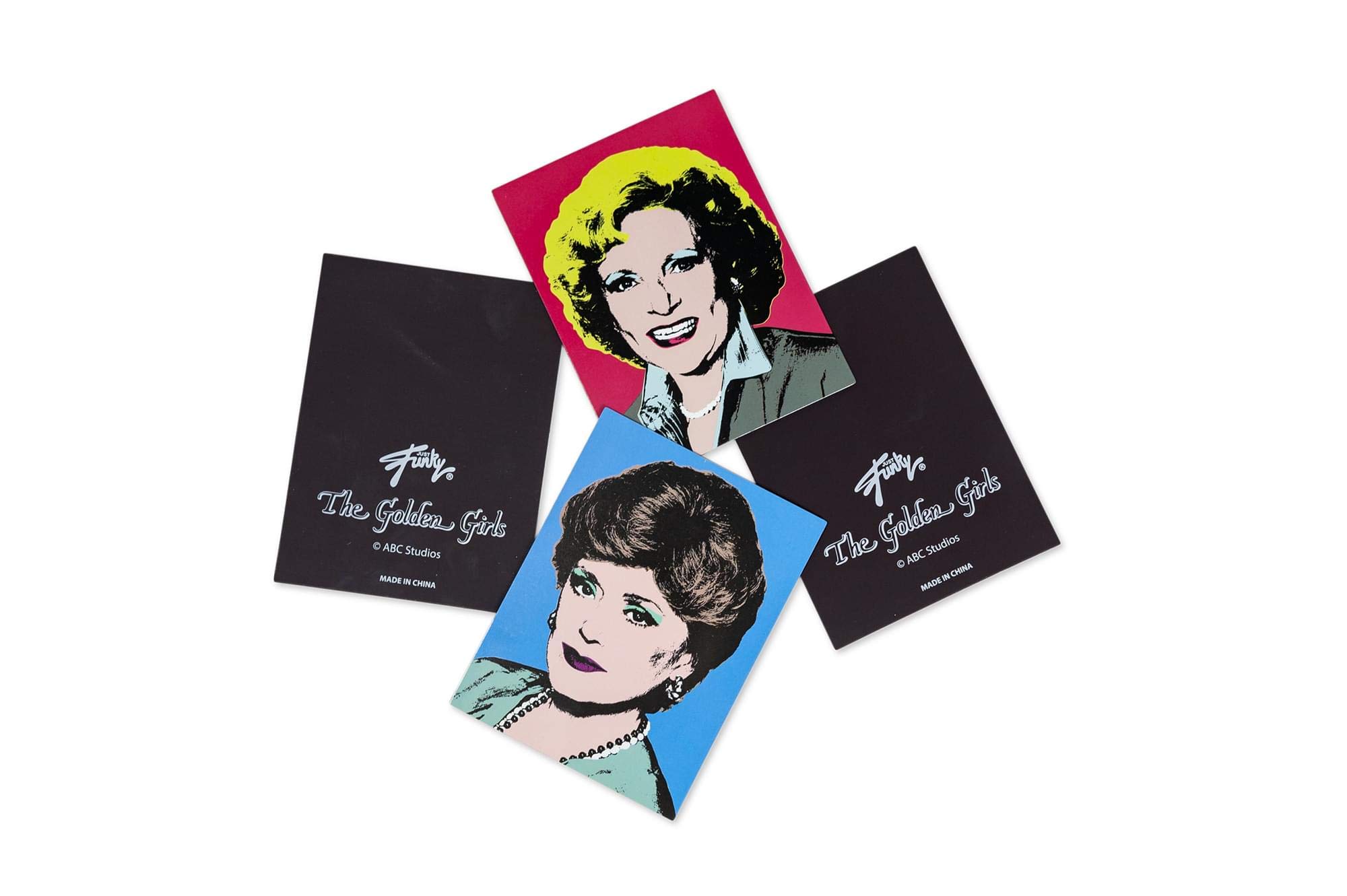 Foto 4 pulgar | Set De Imanes Just Funky The Golden Girls Art Style - Venta Internacional.