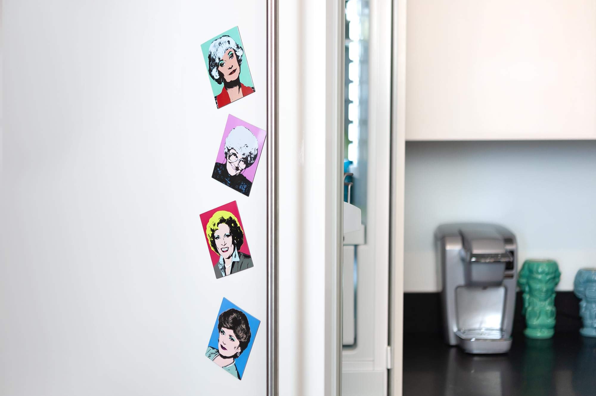 Foto 7 pulgar | Set De Imanes Just Funky The Golden Girls Art Style - Venta Internacional.