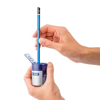 Foto 5 | Sacapuntas Staedtler Con Doble Orificio Para Lápices Estándar - Venta Internacional.