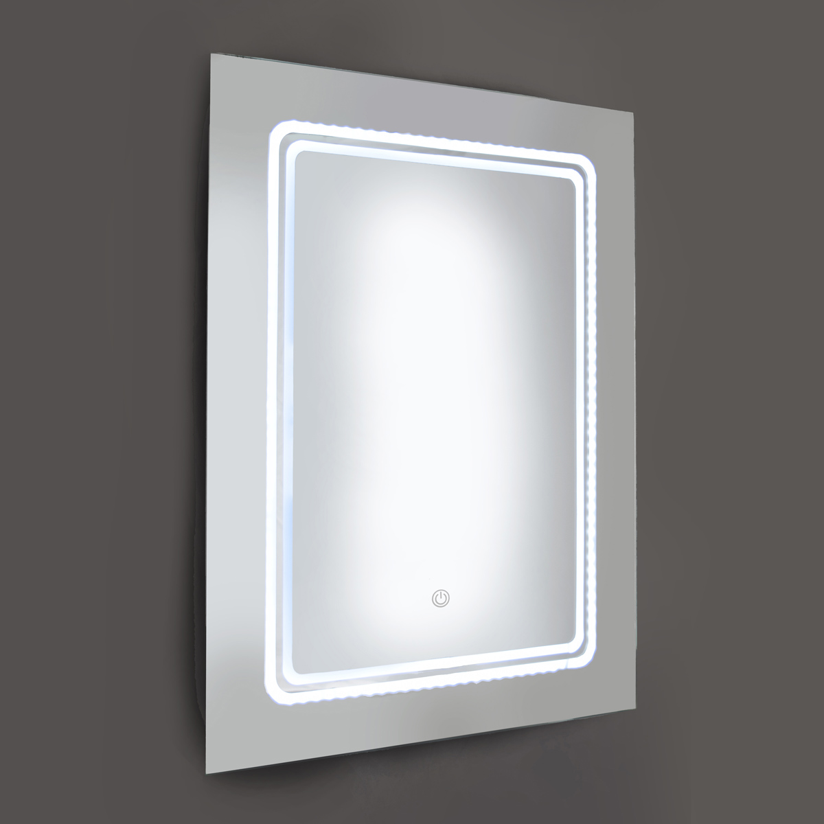 Foto 3 pulgar | Espejo Esatto Led Touch 80 x 60 cm para Baño El8060d