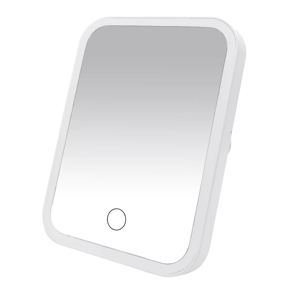 Espejo de Maquillaje Led de 3 Niveles Recargable Usb Blanco $519