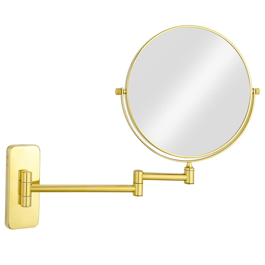 Foto 1 | Espejo De Maquillaje Gurun, Soporte De Pared De 20 Cm Con Aumento De 10x - Venta Internacional.