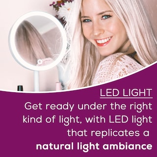 Foto 6 | Espejo De Tocador Y Cosméticos Beurer Iluminado 5x Magnificati - Venta Internacional.