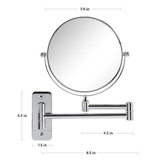Foto 6 | Espejo de Maquillaje Ovente con Soporte de Pared y Aumento - Venta Internacional