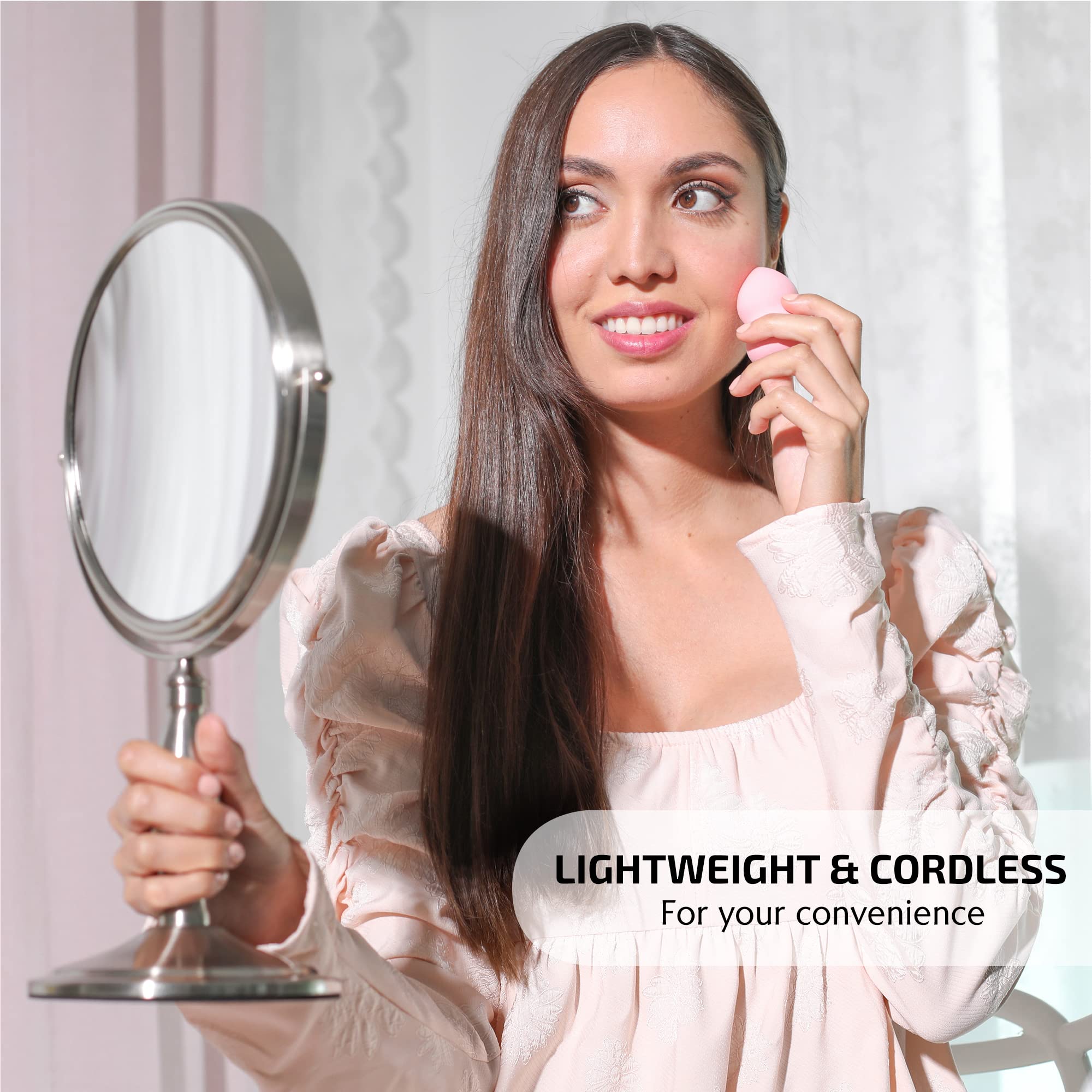 Foto 7 | Espejo para Maquillaje Ovente de 8"-Venta Internacional