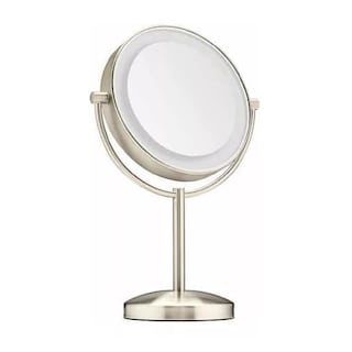 Foto 3 | Espejo Doble Cara Aumento 10x Luz Led Dorado