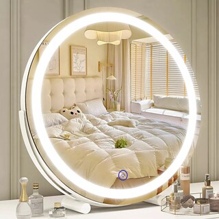 Foto 2 | Espejo con Luz Led Ajustable Táctil Espejo para Maquillaje Eo Safe Imports Blanco