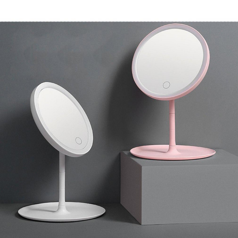 Foto 2 pulgar | Espejo De Maquillaje Con Borde Iluminado Y Soporte - Venta Internacional.