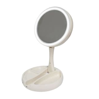 Foto 1 | Espejo con Luz Led Doble Cara Ajustable Plegable Eo Safe Imports Esi-1644-1 Blanco