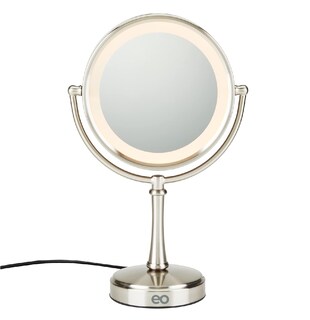 Foto 3 | Language Espejo Doble Con Aumento 10x C/ Luz Led Eo Safe Imports Esi-14991-1 Plateado