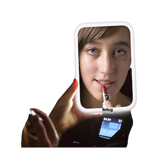 Foto 5 | Espejo De Maquillaje Led De 3 Niveles Recargable Usb, Belug Blanco