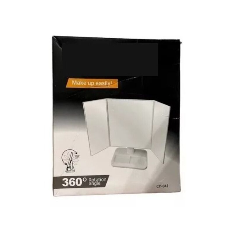Foto 3 pulgar | Espejo De Maquillaje Con Rotación De 360° En 3 Ángulos, Material Abs De Primera Calidad - Venta Internacional.