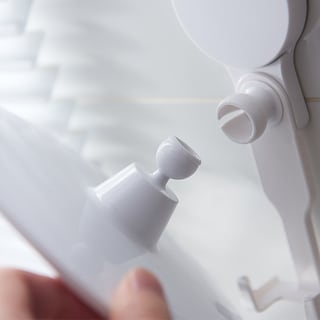 Foto 2 | Espejo De Baño Sanlin Beans Con Rotación De 360 Grados Con Succión - Venta Internacional.