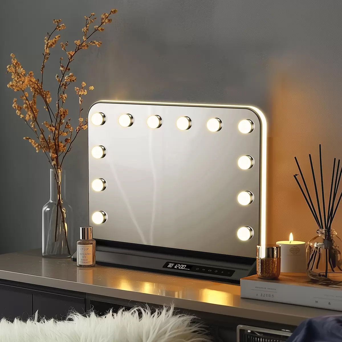 Foto 5 | Espejo De Tocador Con Luz Led Sheffield Marilyn