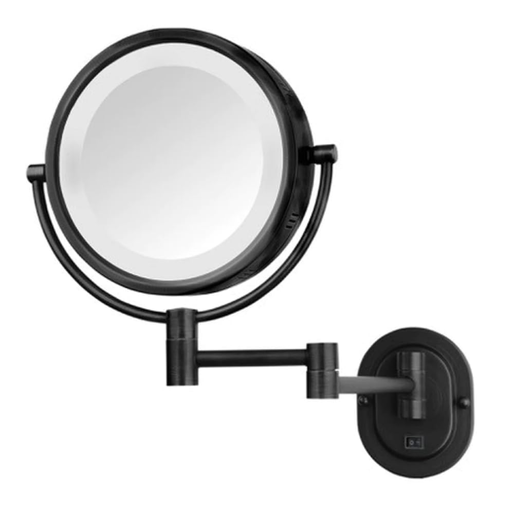 Foto 1 | Espejo De Maquillaje Jerdon Montado En La Pared Con Iluminación De Aumento 5x - Venta Internacional.