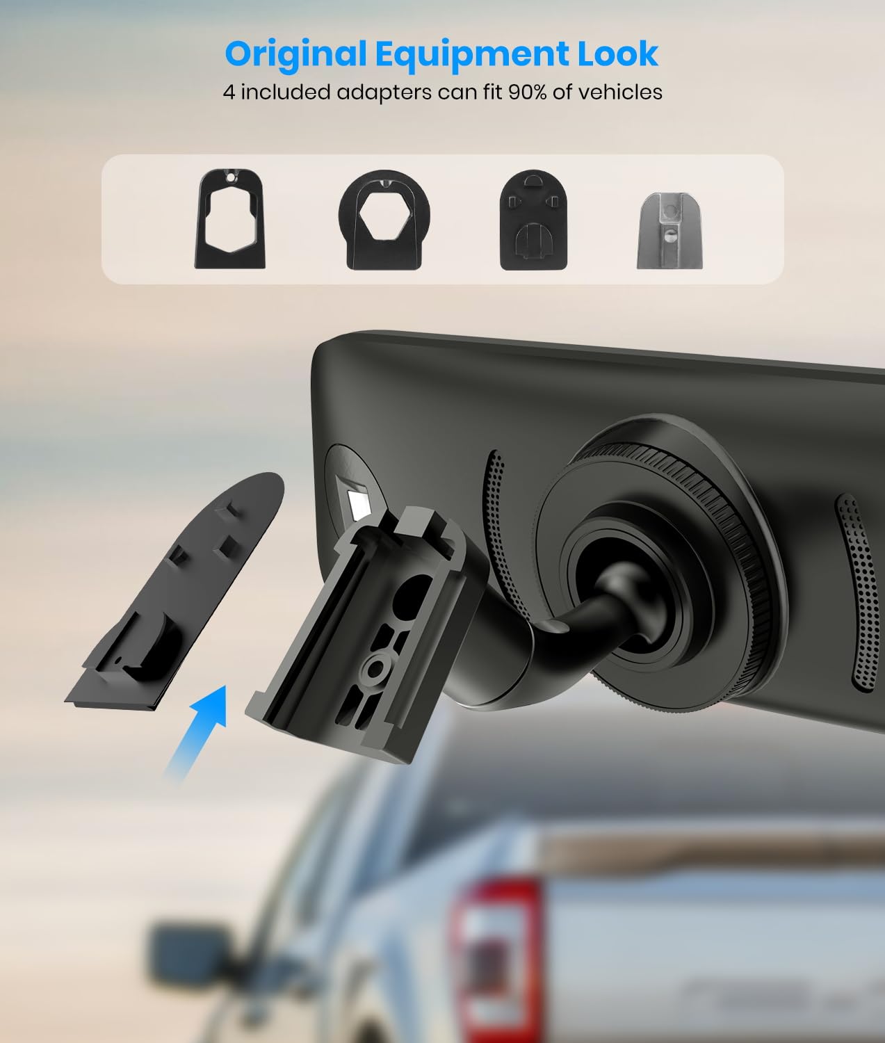 Foto 3 pulgar | Cámara Retrovisor Auto-vox T9pro Oem Con Pantalla Táctil De 9,35 Pulgadas - Venta Internacional.