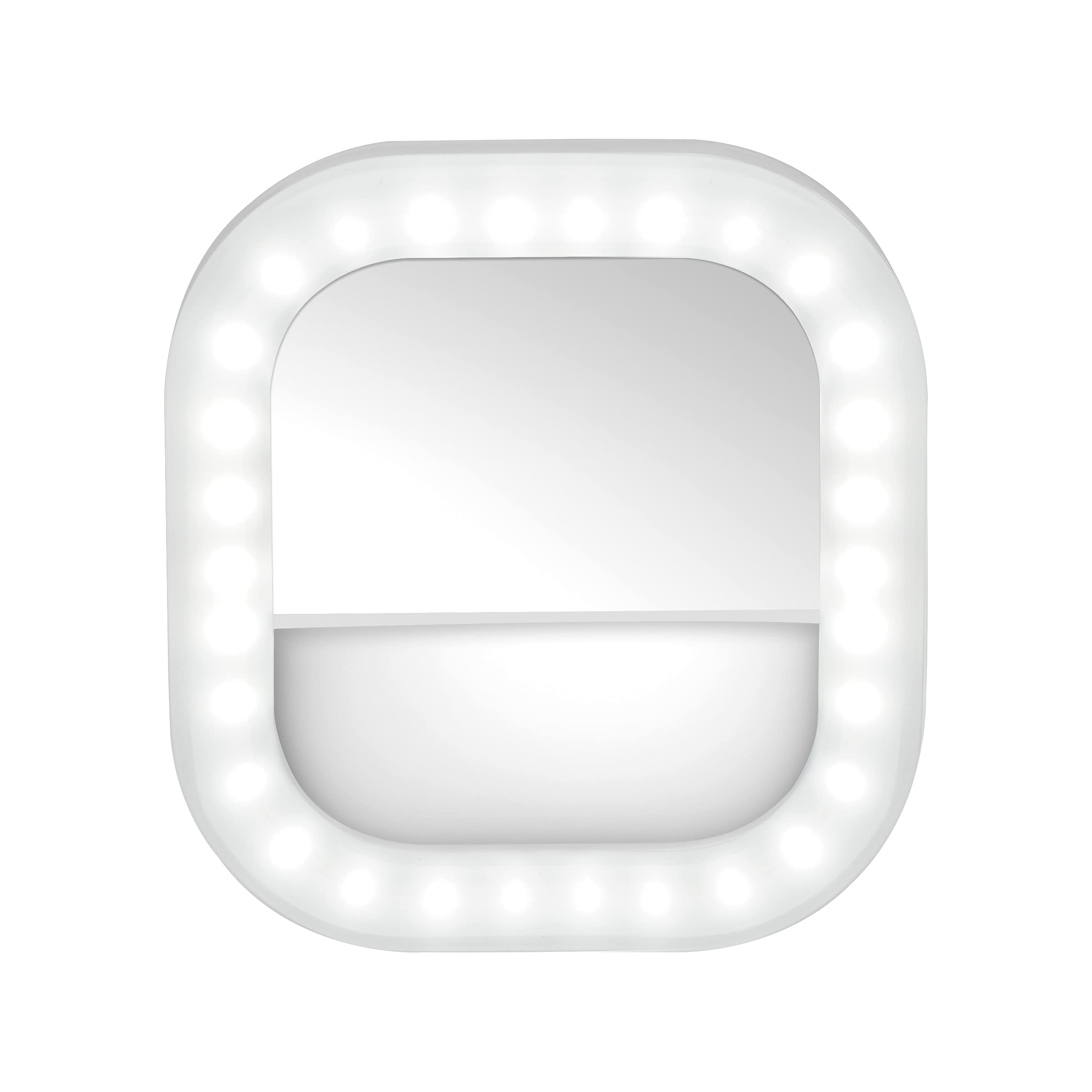 Foto 2 pulgar | Espejo De Maquillaje Conair Iluminado Con Anillo Para Selfies, Color Blanco Claro - Venta Internacional.