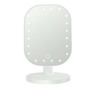 Foto 1 | Espejo De Maquillaje Led Ovalado Con Control Táctil Ajuste De Luz Portátil